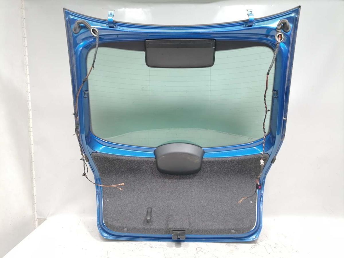 Skoda Rapid NH original Heckklappe mit Heckscheibe Limousine LF5W Race Blue Bj.2013